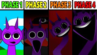 Phase 1 VS Phase 2 VS Phase 3 VS Phase 4 in Incredibox Sprunki [upl. by Ymrots]