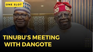 Aliko Dangotes Meeting with President Tinubu Raises Questions in Nigerias Fuel Sector [upl. by Atinram]