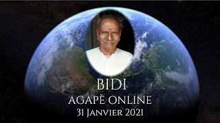 BIDI AGAPE ONLINE  31 Janvier 2021 [upl. by Iht41]