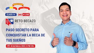 ✅ CLASE 4  RETO BECA 2023 Cómo enviar una solicitud EXITOSA a las 3 mejores becas SIN inglés [upl. by Eerrahs907]