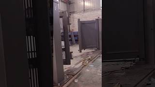 Automatic folding gates in action New technology [upl. by Lisha]