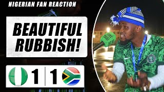 NIGERIA 11 SOUTH AFRICA Dani  NIGERIAN FANS REACTION  2026 FIFA WORLD CUP QUALIFIER HIGHLIGHTS [upl. by Anicart]