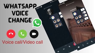 How to change voice during callvideo call 2024  Whatsapp call py voice change kaise kare [upl. by Feinstein505]