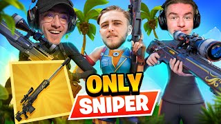 FAIRE TOP 1 ONLY SNIPER en SQUAD sur FORTNITE Cétait un carnage   Feat TalmoFN amp Teeqzy [upl. by Luther212]