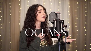 Oceans  Hillsong United cover by Genavieve Linkowski  Collab w Anthem Worship  MassAnthem [upl. by Tolliver]