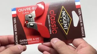 Nogent Classic Can Opener  OuvreBoîte [upl. by Notlem910]