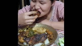 Diwali special mukbangPork belly eating asmrSPICY Pork curry mukbang [upl. by Jodee]