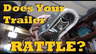 ELIMINATE TRAILER TOW HITCH RATTLE  2 Old School Tricks [upl. by Mauricio]