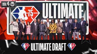 NBA 75 Ultimate Draft  NBA on TNT [upl. by Krantz196]