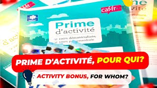 Tout savoir sur la prime d’activité [upl. by Dickinson732]