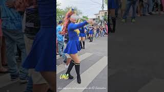 Salvadoreñas que lindas son 💃🎵 Tiburones Music Band belleza cachiporras baile cachiporristas [upl. by Adabel]