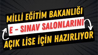 Açık Lise 2024 Sınav Takvimi Yayınlandı ESınav Alternatifi [upl. by Greg692]