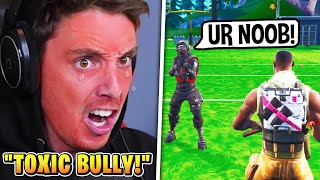 5 Most TOXIC Fortnite Players Caught By YouTubers [upl. by Enaitsirhc976]