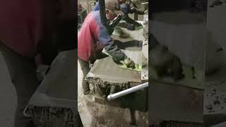 The manufacture of concrete cement slabs [upl. by Pain]