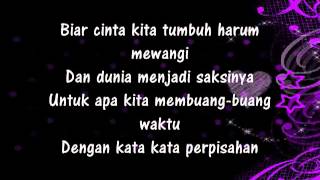 Cinta Kita Shireen Sungkar ft Teuku Wisnu lyric [upl. by Madancy856]