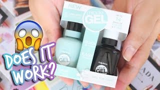 NEW Sally Hansen Miracle Gel ♥ Does it Work [upl. by Coward760]