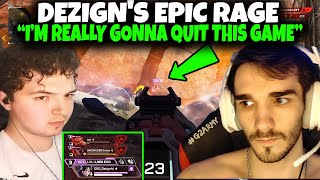 DSG Dezignful Goes NUCLEAR on Teammates EPIC Rage Quit in SOAR Apex Tourney [upl. by Jasper]