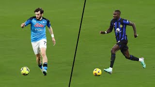 Khvicha Kvaratskhelia vs Marcus Thuram  Who is Better Best Goals amp Skills Pace Dribbling 202324 [upl. by Martainn]