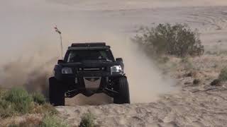 2003 Nissan Frontier Long Travel  Whoops at Dumont Sand Dunes [upl. by Ferguson]