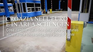 Croazia nell’euro e in area Schengen [upl. by Truelove827]