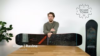 Rome Ravine 2020 snowboard review  DownTownnl [upl. by Ydnis643]