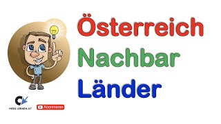 Österreich Nachbarländer Kartenübung [upl. by Fawcette]