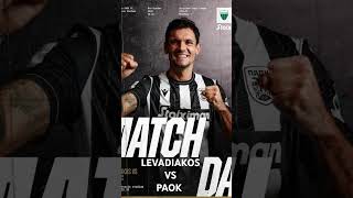 Match day LEVADIAKOS VS PAOK [upl. by Vassili]