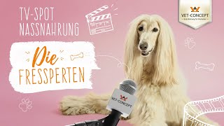 TV Spot 2021 Nassfutter  Die Fressperten  VetConcept [upl. by Amsirhc123]