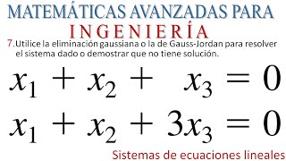 MAPI Zill 727 SOLUCIÓN de un SISTEMA DE ECUACIONES 2x3 por eliminación gaussiana 👀👍😺 [upl. by Nybbor]