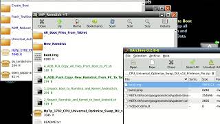 Customized Ramdisk using bootimg from zip flash files [upl. by Akinar703]