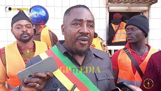 BAMENDA I COUNCIL EDUCATES BIKERS ON ROAD SAFTY [upl. by Firahs]