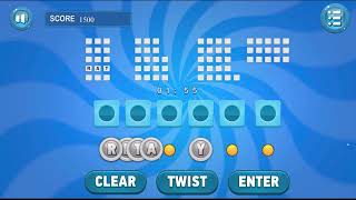 Text Twist 2 Gameplay on IOS and Android [upl. by Goulet]