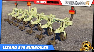 FS19  Lizard 815 Subsoiler  Mods Review [upl. by Chute213]