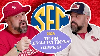 SEC Roll Call  Week 5  Team EvaluationsSo Far 2024 [upl. by Xymenes528]