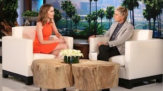 Bridgit Mendler Catches Up with Ellen [upl. by Lrad]