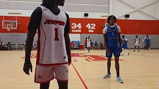 Hj16u 3SGB vs Baller Nation 16u Puma Nxtpro pt1 [upl. by Elwina]