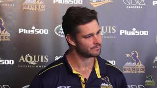 Brumbies Media Sam Carter February 2018 [upl. by Earehc]