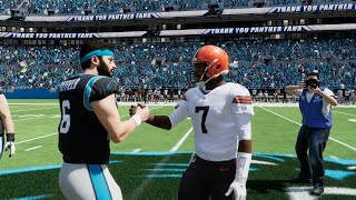 Browns vs Panthers  NFL Week 1 2022  Cleveland vs Carolina  Madden 23 Full Game Sim PS5 [upl. by Ikairik]