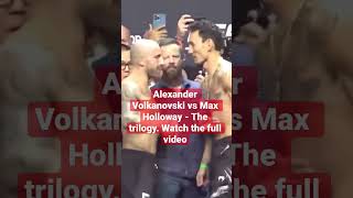 Volkanovski vs Holloway  The trilogy Watch the full video [upl. by Aldwon401]