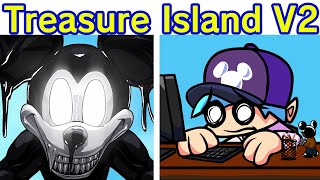 Friday Night Funkin VS Five Nights at Treasure Island V2 FNF Mod FNATI Mickey Mouse HorrorFNAF [upl. by Hartwell]