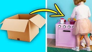 10 BRICOLAGES EN CARTON SYMPA POUR LES ENFANTS [upl. by Felicie]