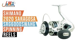 Shimano SRG6000SWAHG Saragosa SWA Spinning Reel Review  JampH Tackle [upl. by Brittan]