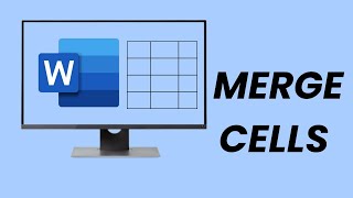 How To Merge Cells In Microsoft Word [upl. by Zamora544]