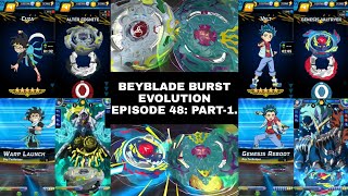 Beyblade Burst Evolution Episode 48Team Work To The SemifinalsBeyblade Burst RivalsPart1 [upl. by Petra262]