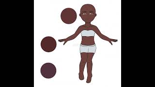 How to shade dark skin tone shading shadingtutorial skintones theartf ibispaintx [upl. by Amasa]