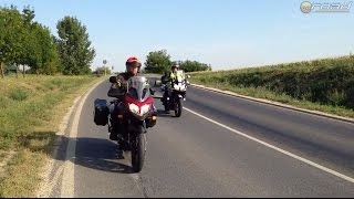 Suzuki VStrom 650 XT teszt  Onroadhu [upl. by Idoux]