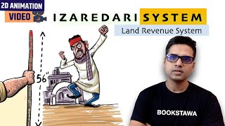 Izaredari System  Land Revenue System in India During British Rule  UPSC [upl. by Dett]