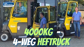 Elektrische 4weg heftruck van Combilift [upl. by Fredrika459]