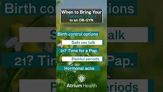 When to Schedule an OBGYN Appointment for Your Teen [upl. by Rovit]