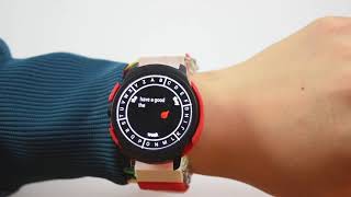 CHI 2018  WrisText Onehanded Text Entry on Smartwatch using Wrist Gestures [upl. by Anos]